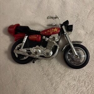 Vintage Kidco Power Blasters Red Motorcycle Pull String Helmet